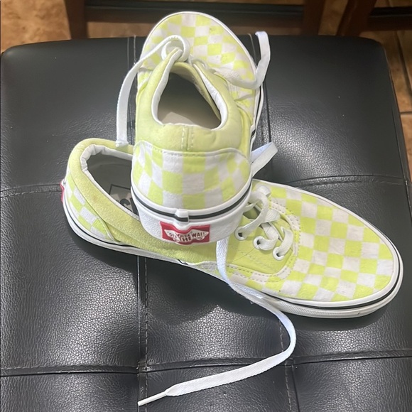 Vans Lemon Checkered Lace-Up Sneakers - Picture 2 of 4